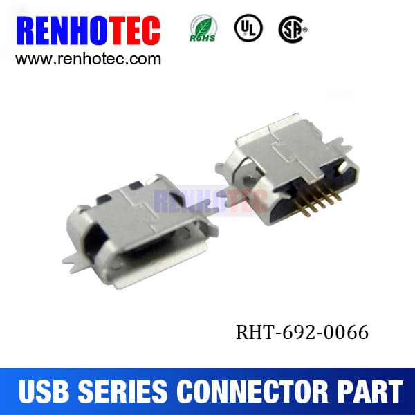 Factory solder vertical terminal hdmi connector for sale